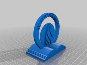 library trophy sculptures 3d print model - Mito3D