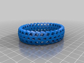 il mio braccialetto personalizzato di progettazione bracciali 3d print model - Mito3D