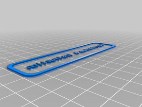 tag signs logos customized 3d print model - Mito3D