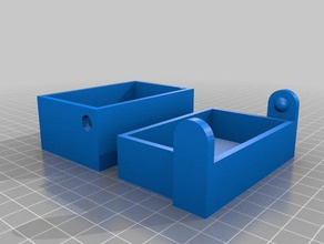 john gaston pin hinge box 3d printing 3d print model - Mito3D