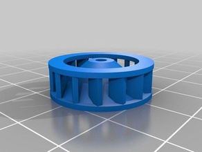 my customized centrifugal blower squirell fan 3d printer accessories 3d print model - Mito3D