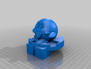 kirby super smash bros 3d baskı 3d print model - Mito3D