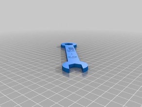chiave inglese strumenti personalizzato 3d print model - Mito3D