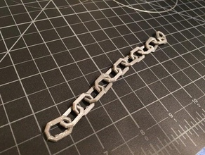 print-in-place chain parts 3d print model - Mito3D