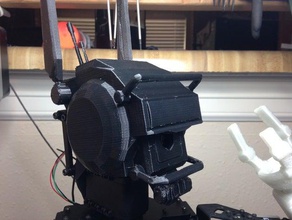 hr-os1 chappie hoofd camera robotica 3d print model - Mito3D