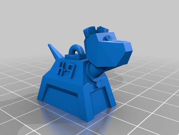 k-9 mini ring cymon sleutelhangers 3D print model - Mito3D