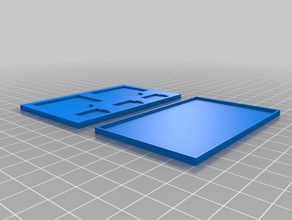 sd micro holder credit card sized 3d printing 3d print model - Mito3D