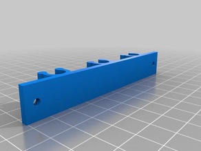 3 xacto rek tool de houders dozen maat 3d print model - Mito3D