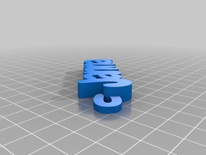 janna organización personalizado 3d print model - Mito3D