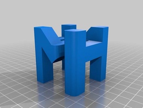 halifax makerspace hms cubo de sombra 3d impressão 3d print model - Mito3D