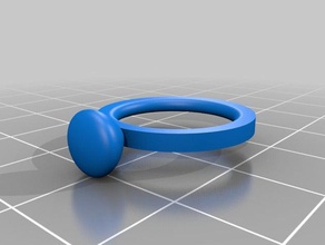 anello speciale moda 3d print model - Mito3D
