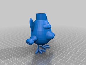 ataque de huevo 3d impresión 3d print model - Mito3D