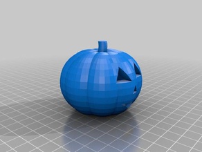 mijn maat jack-o-lantern inrichting 3d print model - Mito3D