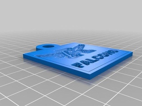 cb aycock falcons 2d sanat özelleştirilmiş 3d print model - Mito3D