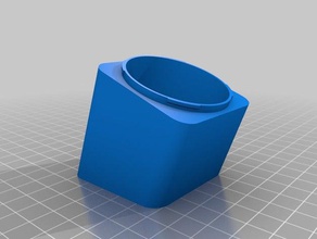 magnete grande vaso i contenitori personalizzato 3d print model - Mito3D