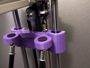 magnetic carriage 3d printer parts 3d print model - Mito3D