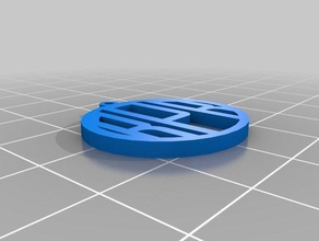 mi monograma personalizado colgante de varios bucles joyería 3d print model - Mito3D