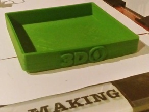 3dponics herb garden bottom lid printing 3d print model - Mito3D