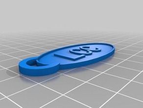 shing Anahtarlık özelleştirilmiş 3d print model - Mito3D