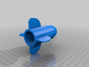 razzo puntelli 3d print model - Mito3D