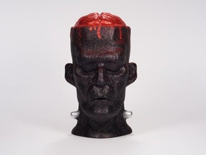 frankensteins monster wezens de hersenen decor decoratie halloween prop partij eng 3d print model - Mito3D