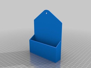 wall pocket containers bearmax3d house 3d print model - Mito3D
