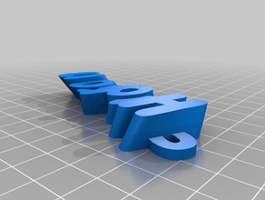 hudson keyring organization customized 3d print model - Mito3D