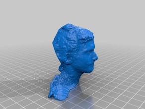 cameron buste scans replica ' s 3d print model - Mito3D