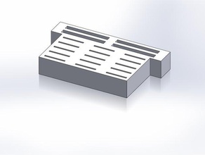 micro sd card holder -15 contare di più organizzazione 3d print model - Mito3D