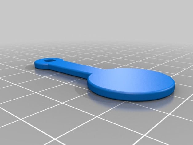 einkaufschip los gadgets de la moneda shopping chip 3D print model - Mito3D