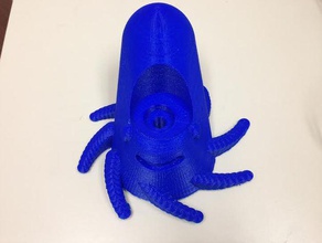 rock wall grip squid sport outdoors 3d print model - Mito3D