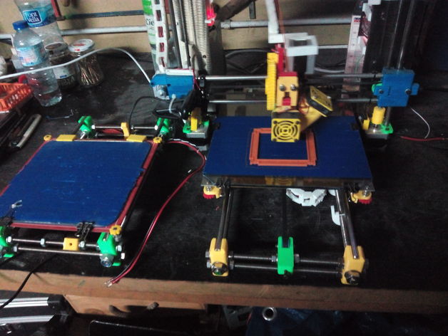 bed xl prusa i3 3d de printer delen 3D print model - Mito3D