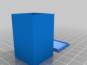 1 brushd vak containers maat 3d print model - Mito3D