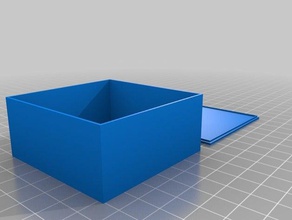 sluier vak containers maat 3d print model - Mito3D
