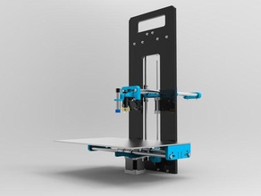 prime one 3d printer printers 175mm autolevel autoleveling bowden created freecad low cost reprap 3d print model - Mito3D