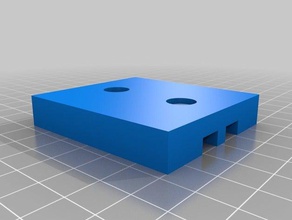 2020 de la ranura base montaje 3d impresora partes extrusión tnut vslot 3d print model - Mito3D