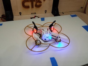 nano quad protección de la hoja rc vehículos micro quadcopter quadrocopter revell 3d print model - Mito3D