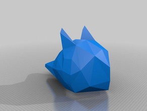 dino fox 3d impresión 3d print model - Mito3D