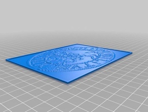 my customized lithopane 2d art 3d print model - Mito3D