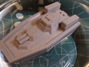 gunboat mkii narwal speelgoed spelletjes boten boot 3d print model - Mito3D