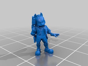 ssbb fox 3d printing 3d print model - Mito3D