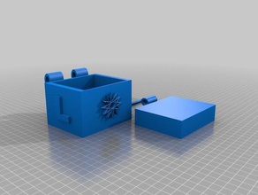 livie gallagher dobradiça caixa 3d impressão 3d print model - Mito3D