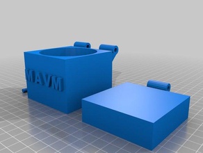 la bisagra del cuadro de mateo morris 3d impresión 3d print model - Mito3D