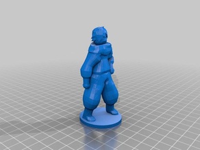 mhu figure 3d printing roleplaying 3d print model - Mito3D