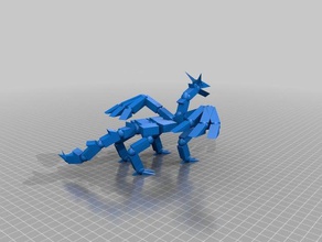 drago-tron 3d baskı 3d print model - Mito3D