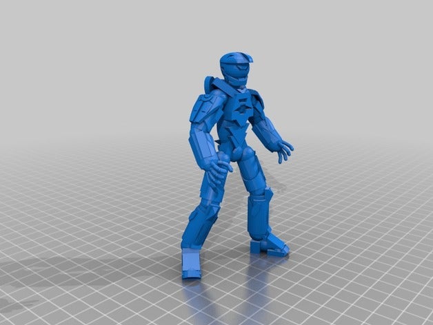 master chief 3d printing 3D print model - Mito3D