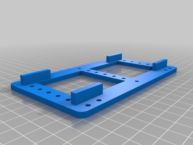 più corto del telaio di base proto serbatoio la robotica breve 3D print model - Mito3D