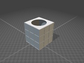 rubiks box model furniture 3d print model - Mito3D
