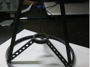 de schaduw van lamp frame inrichting 3d print model - Mito3D