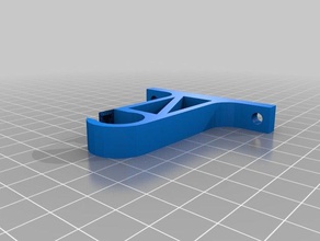 my customized parametric pipe hanger 12in parts 3d print model - Mito3D